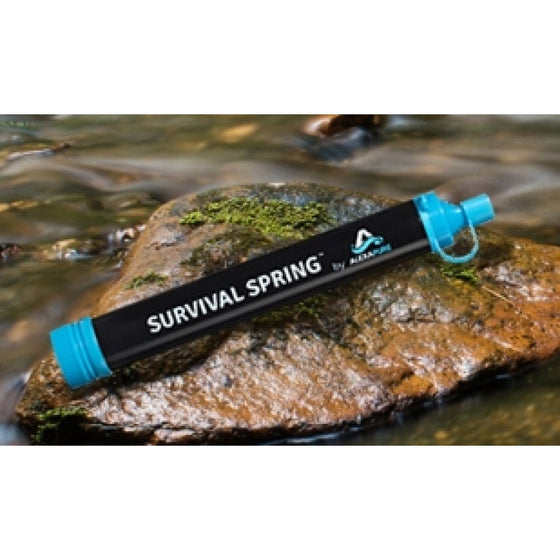 Water Filter Alexapure Survival Spring™ - Compact Water Filter Straw
