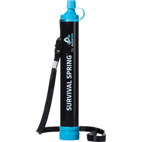 Water Filter Alexapure Survival Spring™ - Compact Water Filter Straw