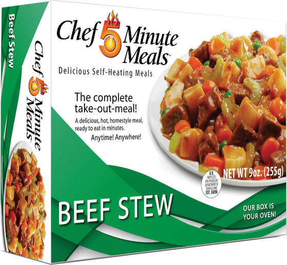 Chef 5 Minute Meal Beef Stew - Case