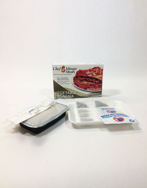 Chef 5 Minute Meal Vegetable Lasagna