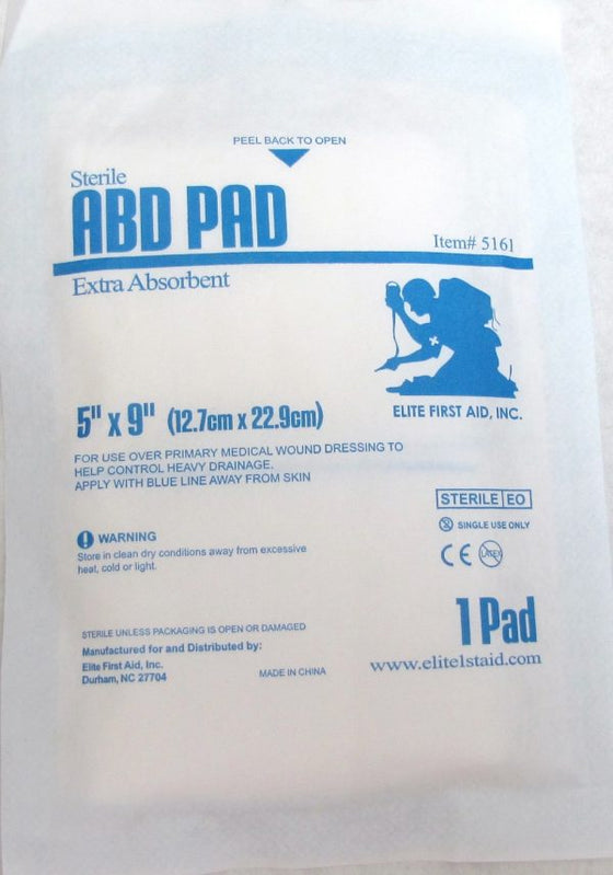 Bandage Abdominal Pad 5″x9″