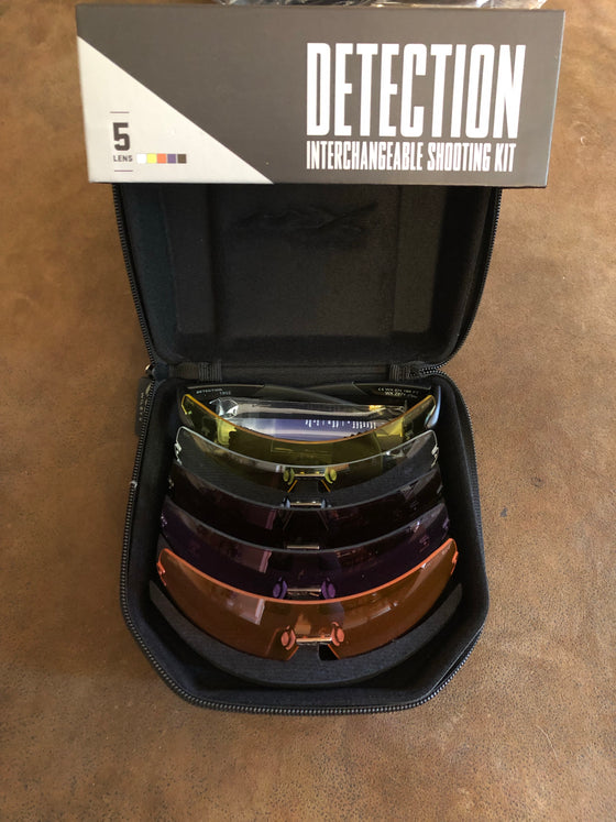 Wiley X Detection Ballistic Rated 5 Lens Package