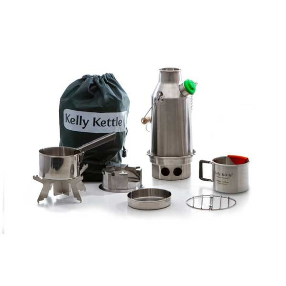 .Kelly Kettle Stainless Trekker Kit