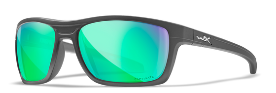 Wiley X Kingpin Polarized CAPTIVATE™  Green Mirror